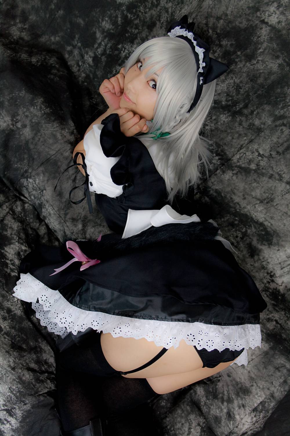 Cosplay maid as a beauty C77 Sakuya izayoi (2)